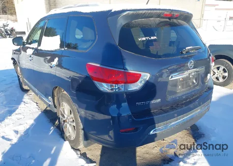 2013 Nissan Pathfinder Sl z USA, uszkodzony, nr VIN 5N1AR2MM6DC642144